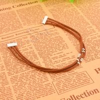 Alloy Fashion  Necklace  (c0910 Brown) Nhxr2038-c0910 Brown main image 2