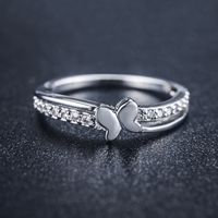 Alloy Korea Bows Ring  (rose Alloy-7) Nhlj3903-rose-alloy-7 main image 5