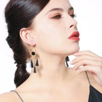 Alloy Fashion Geometric Earring  (photo Color) Nhqd5201-photo-color main image 1