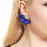Alloy Fashion Geometric Earring  (photo Color) Nhqd5237-photo Color main image 2