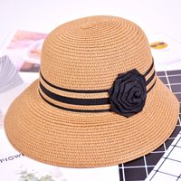 Balnéaire Vacances Soleil Chapeau Large Bord Chapeau Chapeau De Plage Chapeau De Paille Chapeau De Soleil Uv De Protection Protection Solaire À Larges Bords Chapeau Haut Chapeau Pour Les Femmes main image 9