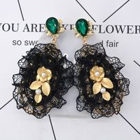 Alloy Fashion Flowers Earring  (alloy) Nhnt0488-alloy main image 2