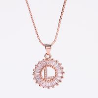 Copper Fashion Geometric Necklace This Products Is Color Alloy,if You Need Another Color ,please Contact With Us main image 17