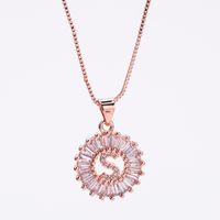 Copper Fashion Geometric Necklace This Products Is Color Alloy,if You Need Another Color ,please Contact With Us main image 11