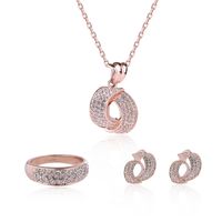 Alloy Fashion  Necklace  (rose Alloy) Nhxs1526-rose Alloy main image 2