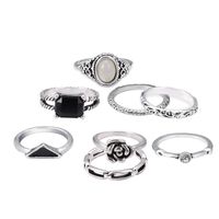 Alloy Fashion Geometric Ring  (61178059 Alloy) Nhlp1055-61178059-alloy main image 1