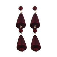 Ventes Directes D'usine Japonais Et Coréen Nouvelle Résine Cône Pendentif Boucles D'oreilles Longues À La Mode Joker De Mode Boucles D'oreilles Pour Les Femmes main image 4