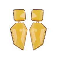 Alloy Fashion Geometric Earring  (yellow) Nhjq10355-yellow main image 1