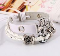 Occident Cortical Geometric Bracelet ( White ) Nhpk0348-white main image 2