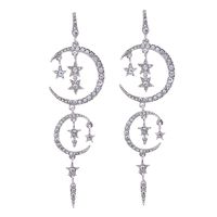 Occident Alloy Star Earring ( White ) Nhjq7019 main image 3