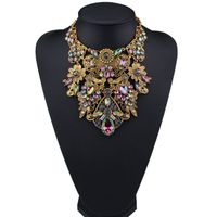 Occident And The United States Alloy Rhinestone Necklace (alloy) Nhjq7286 main image 4