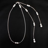 Beads Simple Geometric Necklace  (alloy) Nhhs0010-alloy main image 1