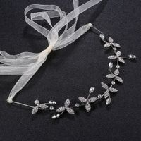 Neuer Diamant Braut Schmuck Europäischer Und Amerikanischer Stil Kopf Bedeckung Haarschmuck Band Strass Haarband Hersteller Großhandel main image 1