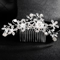 Alloy Fashion Flowers Hair Accessories  (alloy) Nhhs0088-alloy main image 2
