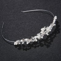 Imitated Crystal&cz Fashion Geometric Hair Accessories  (alloy) Nhhs0164-alloy main image 1