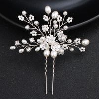 Beads Fashion Flowers Hair Accessories  (alloy) Nhhs0166-alloy main image 2