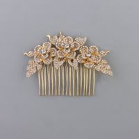 Alloy Fashion Flowers Hair Accessories  (alloy) Nhhs0198-alloy main image 2