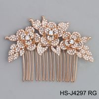 Alloy Fashion Flowers Hair Accessories  (alloy) Nhhs0198-alloy main image 3