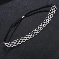 Europäische Und Amerikanische Mode Pipieren Haar Stretch Stirnband Stirnband Mehr Schicht Iger Diamant Braut Hochzeits Schmuck Großhandel Fabrik Direkt Vertrieb main image 2