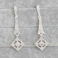 Alloy Fashion Geometric Earring  (white) Nhhs0250-white main image 2