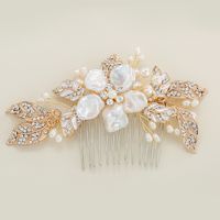 Alloy Fashion Flowers Hair Accessories  (alloy) Nhhs0263-alloy main image 2