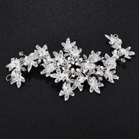 Alloy Fashion Flowers Hair Accessories  (alloy) Nhhs0264-alloy main image 2