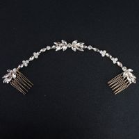 Imitated Crystal&cz Fashion Sweetheart Hair Accessories  (alloy) Nhhs0297-alloy main image 1