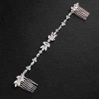 Imitated Crystal&cz Fashion Sweetheart Hair Accessories  (alloy) Nhhs0297-alloy main image 3