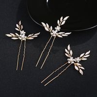 Beads Fashion Geometric Hair Accessories  (alloy) Nhhs0310-alloy main image 1