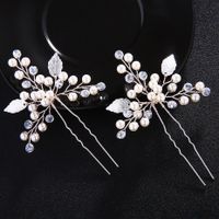 Beads Fashion Geometric Hair Accessories  (alloy) Nhhs0343-alloy main image 2