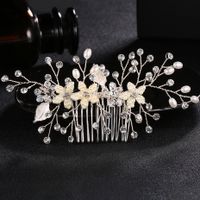 Alloy Fashion Flowers Hair Accessories  (alloy) Nhhs0352-alloy main image 3