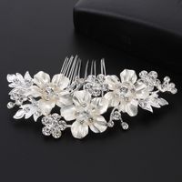 Alloy Fashion Flowers Hair Accessories  (alloy) Nhhs0372-alloy main image 3