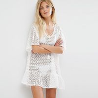 Lace Fashion  Coat  (white - One Size) Nhxw0487-white-one-size main image 1