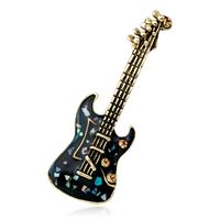 Retro Musical Instrument Alloy Plating Other Women's Brooches main image 3