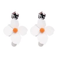 Alloy Fashion Flowers Earring  (red) Nhjj4895-red main image 6