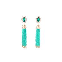 Alloy Fashion Tassel Earring  (red-1) Nhqd5332-red-1 main image 3