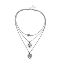 Alloy Fashion Geometric Necklace  (an Ancient Alloy ) Nhxr2349-an-ancient-alloy- main image 3