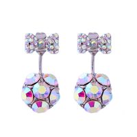 Alloy Fashion Bows Earring  (color -1) Nhqd5345-color-1 main image 2
