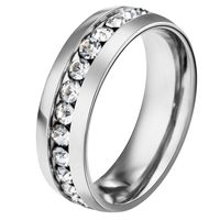 Titanium&stainless Steel Fashion Geometric Ring  (black-5) Nhhf0119-black-5 main image 20