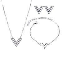 Titanium&stainless Steel Simple  Necklace  (steel-necklace) Nhhf0272-steel-necklace main image 2