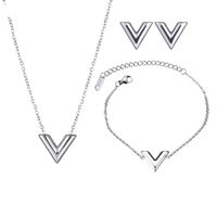 Titanium&stainless Steel Simple  Necklace  (steel-necklace) Nhhf0272-steel-necklace main image 3