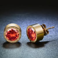 2018 Nouveau Femmes Creative Boucles D'oreilles De Douze Constellation Chiffres Romains Remplaçable Zirconium Boucles D'oreilles Ventes Directes D'usine En Gros main image 8