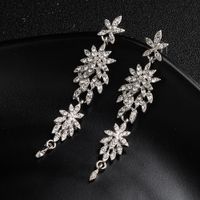 Alloy Fashion Flowers Earring  (alloy) Nhhs0375-alloy main image 3