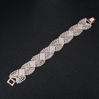Alloy Fashion Geometric Bracelet  (rose Alloy) Nhhs0377-rose-alloy main image 1