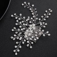 Imitated Crystal&cz Fashion Flowers Hair Accessories  (alloy) Nhhs0410-alloy main image 2