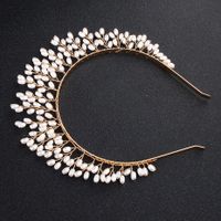 Beads Fashion Geometric Hair Accessories  (alloy) Nhhs0417-alloy main image 1