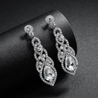 Alloy Fashion Flowers Earring  (alloy) Nhhs0421-alloy main image 2