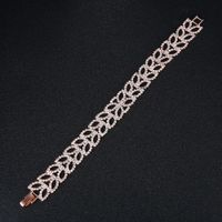 Alloy Fashion Geometric Bracelet  (rose Alloy) Nhhs0424-rose-alloy main image 1