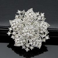 Fashion Flower Rhinestone Women's Brooches main image 9