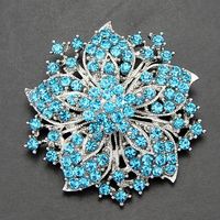 Fashion Flower Rhinestone Women's Brooches main image 6